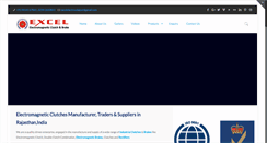 Desktop Screenshot of excelclutchbrake.com